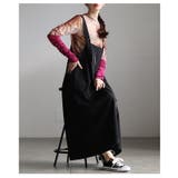 直線と余白で魅せるフロントジップジャンパースカート レディース ワンピース | Sawa a la mode | 詳細画像15 