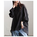 さり気ない甘さ漂う花柄刺繍スキッパーチュニックシャツ レディース ファッション | Sawa a la mode | 詳細画像2 