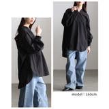 さり気ない甘さ漂う花柄刺繍スキッパーチュニックシャツ レディース ファッション | Sawa a la mode | 詳細画像9 