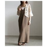 重ねて可愛い深Vネックリブカットワンピース レディース ワンピース | Sawa a la mode | 詳細画像4