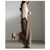 重ねて可愛い深Vネックリブカットワンピース レディース ワンピース | Sawa a la mode | 詳細画像8