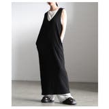 重ねて可愛い深Vネックリブカットワンピース レディース ワンピース | Sawa a la mode | 詳細画像15