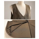 重ねて可愛い深Vネックリブカットワンピース レディース ワンピース | Sawa a la mode | 詳細画像19