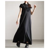 後ろ姿も抜かりないバックロゴ刺繍Vネックジャンパースカート レディース ファッシ… | Sawa a la mode | 詳細画像4 