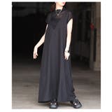 後ろ姿も抜かりないバックロゴ刺繍Vネックジャンパースカート レディース ファッシ… | Sawa a la mode | 詳細画像13 