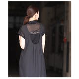 後ろ姿も抜かりないバックロゴ刺繍Vネックジャンパースカート レディース ファッシ… | Sawa a la mode | 詳細画像14 