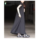 後ろ姿も抜かりないバックロゴ刺繍Vネックジャンパースカート レディース ファッシ… | Sawa a la mode | 詳細画像15 