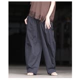 ラクしてサマになるウエストタックカーブパンツ レディース パンツ | Sawa a la mode | 詳細画像8 