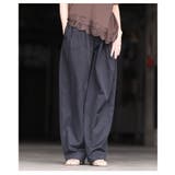 ラクしてサマになるウエストタックカーブパンツ レディース パンツ | Sawa a la mode | 詳細画像9 