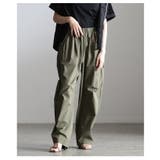 ラクしてサマになるウエストタックカーブパンツ レディース パンツ | Sawa a la mode | 詳細画像18 