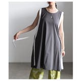 揺れて魅せるサイドラインノースリーブチュニック レディース チュニック | Sawa a la mode | 詳細画像4 