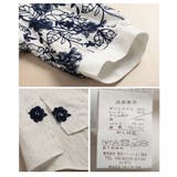 デニム襟でこなれるボタニカル刺繍スキッパーブラウス レディース トップス | Sawa a la mode | 詳細画像20