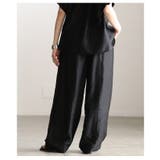 軽やかに抜け感纏うシアーイージーワイドパンツ レディース ファッション | Sawa a la mode | 詳細画像8 