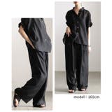 軽やかに抜け感纏うシアーイージーワイドパンツ レディース ファッション | Sawa a la mode | 詳細画像9 