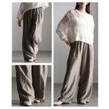 軽やかに抜け感纏うシアーイージーワイドパンツ レディース ファッション | Sawa a la mode | 詳細画像19 