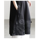 絢爛さを忍ばせたシノワズリ異素材カットソーワンピース レディース ファッション | Sawa a la mode | 詳細画像7