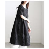 絢爛さを忍ばせたシノワズリ異素材カットソーワンピース レディース ファッション | Sawa a la mode | 詳細画像9