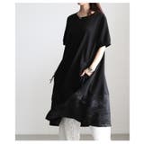絢爛さを忍ばせたシノワズリ異素材カットソーワンピース レディース ファッション | Sawa a la mode | 詳細画像18
