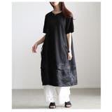 絢爛さを忍ばせたシノワズリ異素材カットソーワンピース レディース ファッション | Sawa a la mode | 詳細画像19