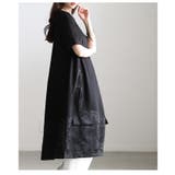 絢爛さを忍ばせたシノワズリ異素材カットソーワンピース レディース ファッション | Sawa a la mode | 詳細画像20