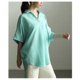 ラフに大人見えするドルマンスリーブスキッパーシャツ レディース ファッション | Sawa a la mode | 詳細画像4 
