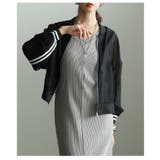 今っぽスタイルに仕上がるライン柄シアートラックジャケット レディース ファッショ… | Sawa a la mode | 詳細画像22 