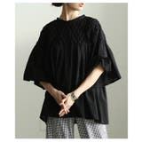 ふわり広がる立体スクエア刺繍コットンフレアチュニック レディース ファッション | Sawa a la mode | 詳細画像21 