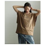 こなれ度満点なスクエアロゴ入りコットンTシャツ レディース ファッション | Sawa a la mode | 詳細画像9 