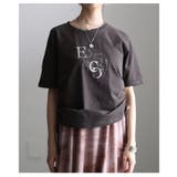 シルエットを自在に操るサイドドロストロゴTシャツ レディース トップス | Sawa a la mode | 詳細画像18 