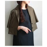 涼しく羽織れるサマーテーラージャケット レディース アウター | Sawa a la mode | 詳細画像8 