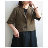 涼しく羽織れるサマーテーラージャケット レディース アウター | Sawa a la mode | 詳細画像9 
