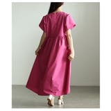 気分まで明るくするボリュームフレアカラーワンピース レディース ワンピース | Sawa a la mode | 詳細画像9 