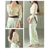 透けて魅せるシアーサマーニットトップス レディース トップス | Sawa a la mode | 詳細画像17 