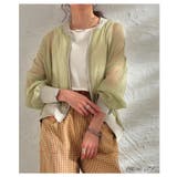 表情豊かな異素材ドッキングテールヘムシアーブルゾン レディース ファッション | Sawa a la mode | 詳細画像2 