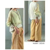 表情豊かな異素材ドッキングテールヘムシアーブルゾン レディース ファッション | Sawa a la mode | 詳細画像9 
