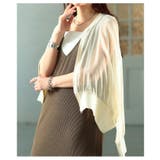 表情豊かな異素材ドッキングテールヘムシアーブルゾン レディース ファッション | Sawa a la mode | 詳細画像16 