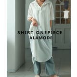 軽快さを生むライトジョーゼットスキッパーロングシャツ レディース ファッション | Sawa a la mode | 詳細画像1 