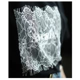 ひんやり心地よい接触冷感&UVレース×ロゴ刺繍Tシャツ レディース ファッション | Sawa a la mode | 詳細画像8