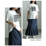 ひんやり心地よい接触冷感&UVレース×ロゴ刺繍Tシャツ レディース ファッション | Sawa a la mode | 詳細画像15