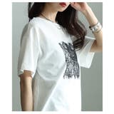ひんやり心地よい接触冷感&UVレース×ロゴ刺繍Tシャツ レディース ファッション | Sawa a la mode | 詳細画像21
