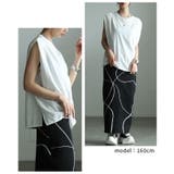 ひんやり心地よい接触冷感&UV肩タックフレンチ袖Tシャツ レディース ファッショ… | Sawa a la mode | 詳細画像9