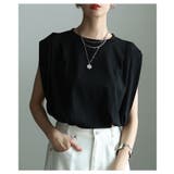 ひんやり心地よい接触冷感&UV肩タックフレンチ袖Tシャツ レディース ファッショ… | Sawa a la mode | 詳細画像20