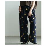 控えめな甘さ引き立つ花柄ハイウエストタックワイドパンツ レディース ファッション | Sawa a la mode | 詳細画像21 
