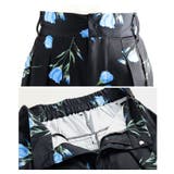 控えめな甘さ引き立つ花柄ハイウエストタックワイドパンツ レディース ファッション | Sawa a la mode | 詳細画像23 