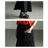 動きで魅せる裾ドロストカーゴスカート レディース ボトムス | Sawa a la mode | 詳細画像5 