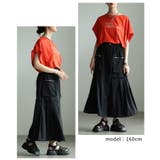 動きで魅せる裾ドロストカーゴスカート レディース ボトムス | Sawa a la mode | 詳細画像10 