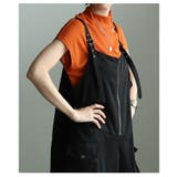 着るだけでこなれるフロントハーフジップサロペットスカート レディース ワンピース | Sawa a la mode | 詳細画像9 