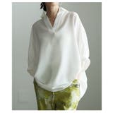 品よく整う接触冷感スキッパーシャツトップス レディース トップス | Sawa a la mode | 詳細画像18 