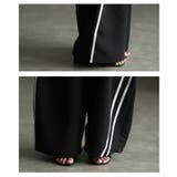 さっと穿いて洒落るサイドラインフロントタックパンツ レディース ボトムス | Sawa a la mode | 詳細画像5