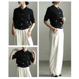 羽織るだけで上品プチ襟ニットカーディガン レディース トップス | Sawa a la mode | 詳細画像17